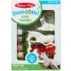 Melissa & Doug Figúrky na vymaľovanie - Kone