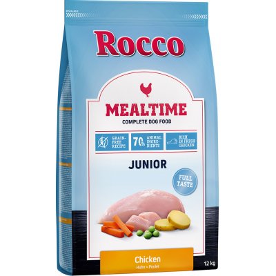 2 x 12 kg Rocco Mealtime - junior s kuracím