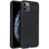 Obal / kryt na Apple iPhone 11 Pro Max čierne - CARBON PREMIUM