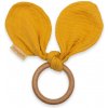 New Baby hryzátko pre deti ušká Ears mustard
