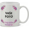 FOTOpošta Hrnček s fotkou rámik NAJLEPŠIA MAMIČKA 350 ml FOTOposta