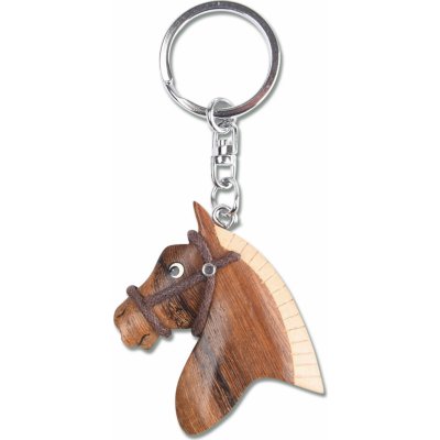 Prívesok na kľúče dřevěný hlava koně Waldhausen