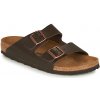 BIRKENSTOCK Šľapky ARIZONA LEATHER Hnedá