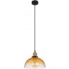 Globo | Globo 15786H1 - Luster na lanku SALVY 1xE27/60W/230V pr. 25 cm oranžová | GL7526