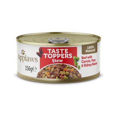 Applaws Taste Toppers hovädzie s zeleninou 6 x 156 g