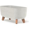 DGCL600W HRANTÍK GRACIA CASE ECO WOOD BIELA ECO 58X24XV23,5CM