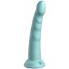Dildo Pipedream Dillio Platinum Slim Seven tyrkysové
