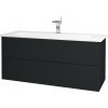 Dreja Umývadlová skrinka VARIANTE SZZ2 120 (umývadlo Pura) - L03 Antracit vysoký lesk / L03 Antracit vysoký lesk