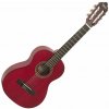 Valencia VC202 Transparent Wine Red 1/2 klasická gitara pre dieťa