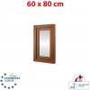 OKNA-HNED.SK Plastové okno 60x80 cm (600x800mm) otváravé aj sklopné ľavé biele / zlatý dub