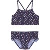 Color Kids-Bikini W. Frills, AOP, dress blues