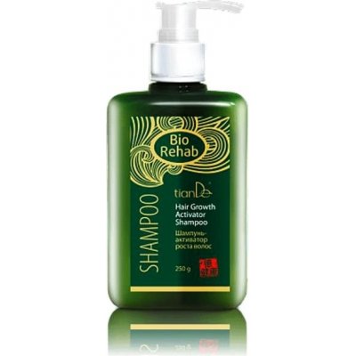 TIANDE Bio Rehab Šampón – aktivátor rastu vlasov 250 g