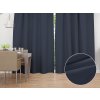 Biante Dekoračný záves Rongo RG-066 Tmavo sivý 140x170 cm
