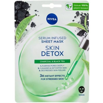 Nivea Serum Infused Sheet Mask Skin Detox 1 ks