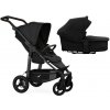 TFK Mono4 2v1 Black Combi carrycot + Seat unit Nafukovacie kolesá Hlboká vanička Black