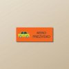Nažehľovacie menovky na oblečenie (Kopírovat) - 3ks, Obdĺžnik 4,4 × 1,7 cm, Zelené auto, Oranžová