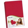 Bellatex prestieradlo Jersey červené 120x200