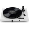 Pro-Ject JukeBox E1 + OM5e white - Gramofon vestavěným gramofonovým předzesilovačem, Bluetooth přijímačem a integrovaným zesilovačem