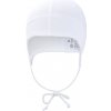 Little Angel Čiapka tenká zaväzovacia plochý šev Outlast® UPF 50+ biela Veľ. 2 (39-41 cm)