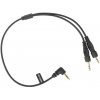 Saramonic Dual Locking 3.5mm TRS to Right-Angled 3.5mm TRS Y Cable pre Wireless Receivers, Mics,More
