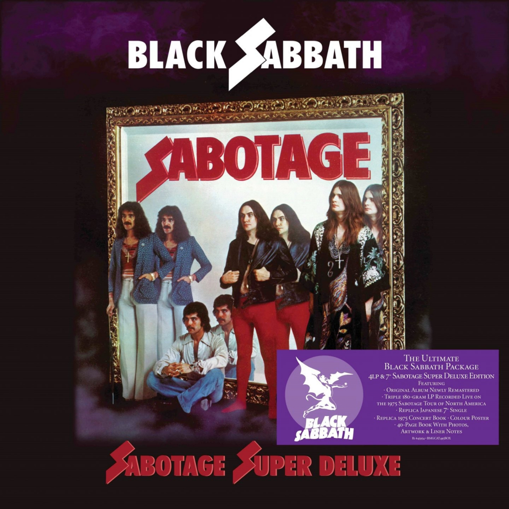 Black Sabbath - Sabotage - Super Deluxe Box Set LP