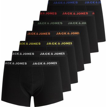Jack and Jones pánske boxerky čierne 12165587 7Pack