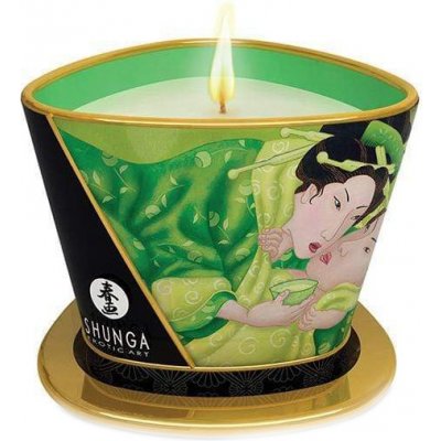 Shunga Libido Massage Candle Exotic Green Tea 170ml