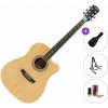 Pasadena SG028CE Standard SET Natural Elektroakustická gitara Dreadnought