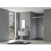 HOPA Belver Chrom New sprchové dvere do niky/kútu 140x195cm posuvné dvere,sklo Číre BCBELV