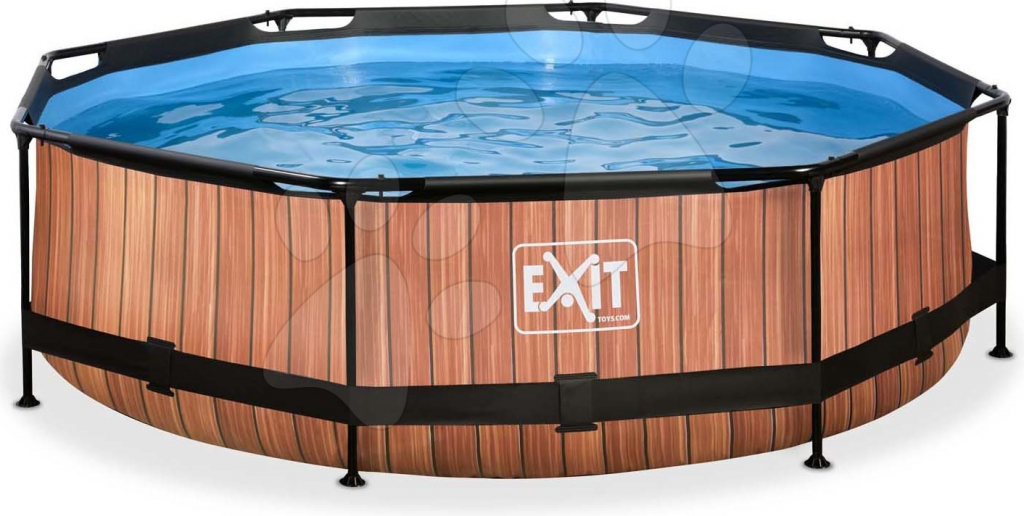 Exit Toys Wood pool Bazén s filtráciou 300x76 cm