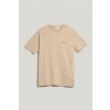 TRIČKO GANT REG SHIELD SS T-SHIRT KHAKI MEL