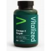 Vitalized Omega-3 Vegan, olej z mořských řas, 60 softgel kapslí Výživový doplnok