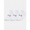 Under Armour Unisexové ponožky Essential Low Cut (3 páry) Biela SM