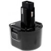 Powery Akumulátor Dewalt PS120 2500mAh NiMH 9,6V - neoriginálny
