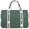 Childhome taška Mommy Bag Canvas Green