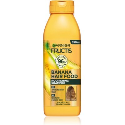 Garnier Fructis Banana Hair Food vyživujúci šampón pre suché vlasy 350 ml