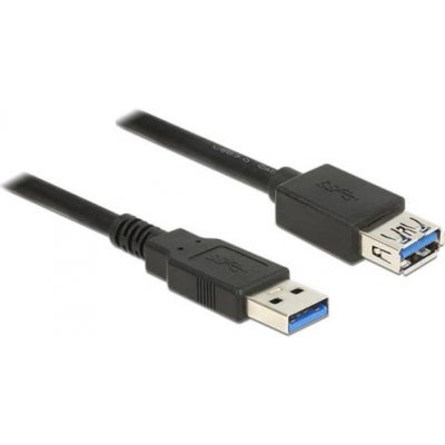 DeLOCK - Prodlužovací šňůra USB - USB typ A (M) do USB typ A (F) - USB 3.0 - 1 m - černá 85054