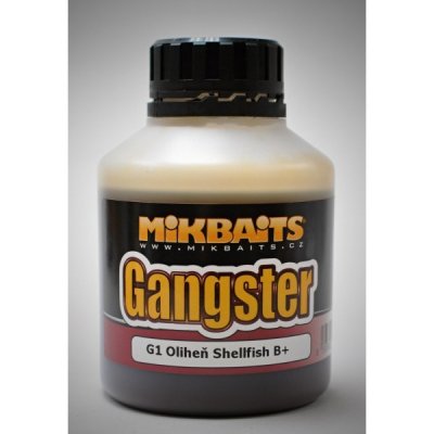 Mikbaits Booster Gangster GSP Black Squid 250ml