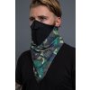Neoprenová motorkářská maska - maskáčová
