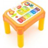 Baby Mix Multifunkčný hudobný vzdelávací stolík 3v1, žltá