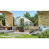 skleník VITAVIA VENUS 5000 číre sklo 3 mm strieborný LG1027