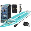 Bestway 65347 Nafukovacia doska Stand up Aqua Glider Paddleboard + veslo + pumpa 320cm, modro biely