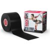 RockTape pro citlivou pokožku kineziologický tejp čierna 5cm x 5m