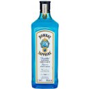Gin Bombay Sapphire 40% 1 l (čistá fľaša)