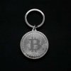 GFT souvenir | Krásna BITCOIN medaila ako kľúčenka či prívesok | strieborná