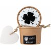 SOAP and GIFTS Darčekové mydlo srdce v krabičke Štvorlístok pre šťastie - 70 g
