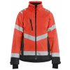 Blåkläder AB 4761 Dámská funkční bunda ve vysoce viditelné barvě Cervená/cerná