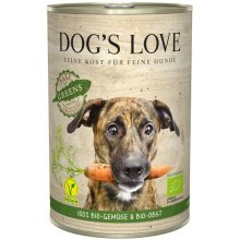 Dog's Love B.A.R.F. 100 % BIO Vegan greens 400 g
