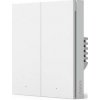 Vypínač Aqara Smart Wall Switch H1 EU (With Neutral, Double Rocker) (WS-EUK04) biely
