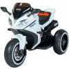 Baby Mix Detská elektrická motorka Rare biela